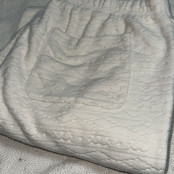 Lands End Aztec cream elastic waist pajama bottoms | Sz L - Picture 4 of 5